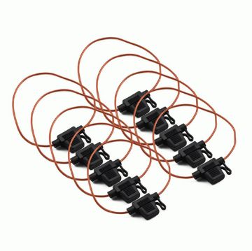 Picture of Install Bay ATM Water Resistant 18 GA Fuse Holder w/cap 10pk
