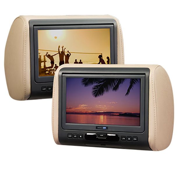 Picture of Audiovox 9" Universal Headrest HD Video Monitor w/DVD,HDMI (single)