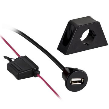 Picture of Axxess 2.1 Amps USB Charging Adapter w/Dash Mounting Bracket