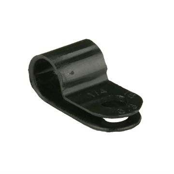 Picture of Install Bay 1/8" Cable Clamps (black, 100 pk)