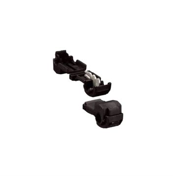 Picture of Install Bay 24-26 ga Displacement Connector (black, 100 pk)