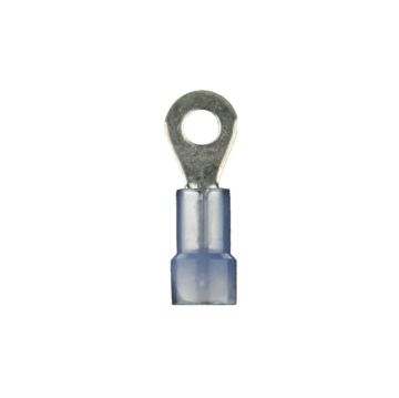 Picture of Install Bay 16-14 ga #6 Nylon Ring Terminal (blue, 100 pk)