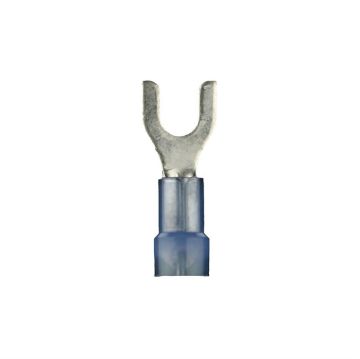 Picture of Install Bay 16-14 ga #8 Nylon Spade Terminal (blue, 100 pk)