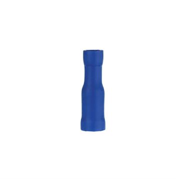 Picture of Install Bay 16-14 ga .156 F Bullet Connector (blue, 100 pk)