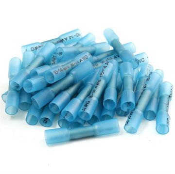 Picture of PAC Butt Connectors (blue, 100 pk)