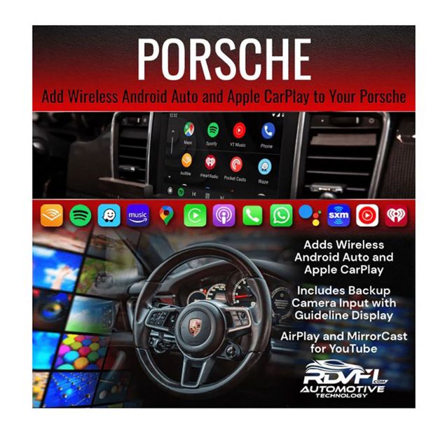 Picture of RDV Wireless Carplay/Android Auto for select Porsche