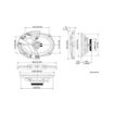 Picture of JVC 6”x9" DF Series 2-Way Coaxial 4-Ohm 400W Speakers (pair)