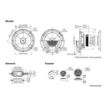 Picture of JVC 6.5" DR Series 2-Way Component 4-Ohm 360W Speakers (pair)