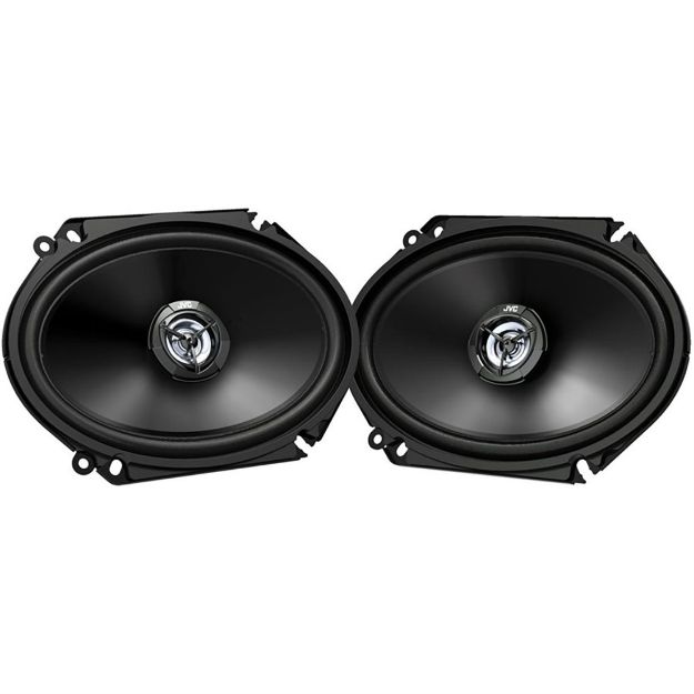 Picture of JVC 6"x8" DR Series 2-Way Coaxial 4-Ohm 300W Speakers (pair)