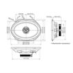 Picture of JVC 6"x8" DR Series 2-Way Coaxial 4-Ohm 300W Speakers (pair)