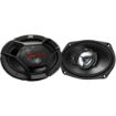 Picture of JVC 6"x9” DR Series 3-Way Coaxial 4-Ohm 500W Carbon Mica Cone Speakers (pair)