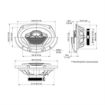 Picture of JVC 6"x9” DR Series 3-Way Coaxial 4-Ohm 500W Carbon Mica Cone Speakers (pair)