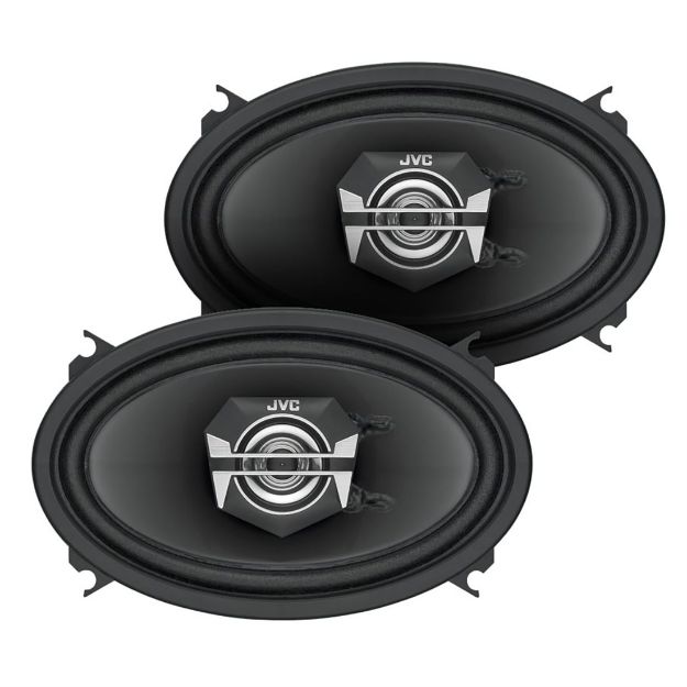 Picture of JVC 4"x6" drvn V Series 2-Way Coaxial 4-Ohm 150W Speakers (pair)