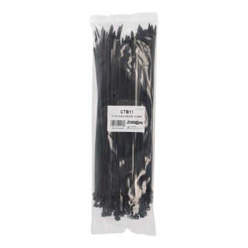 Picture of Install Bay 11.1" Cable Tie UV (black, 100 pk), 50lbs