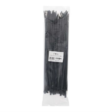Picture of Install Bay 14.6" Cable Tie UV (black, 100 pk), 50lbs