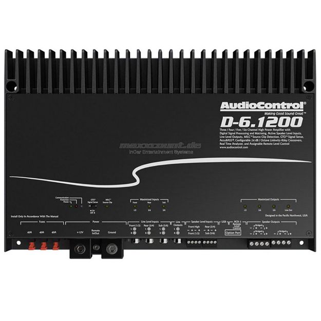 Picture of AudioControl 6/5/4/3 Channel Amp with Matrix DSP