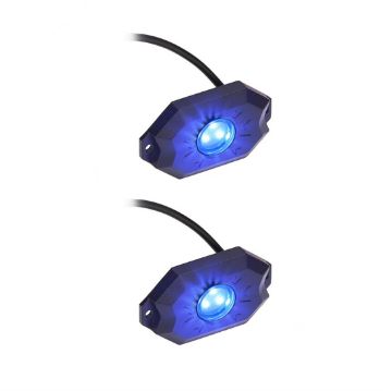 Picture of Daytona Lights Blue Rock Lights - 2 pack