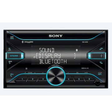 Picture of Sony DDIN SXM 55W Mechless with Dual Bluetooth EQ10