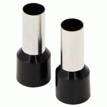 Picture of Install Bay Ferrules - Black 4GA 50/Bag