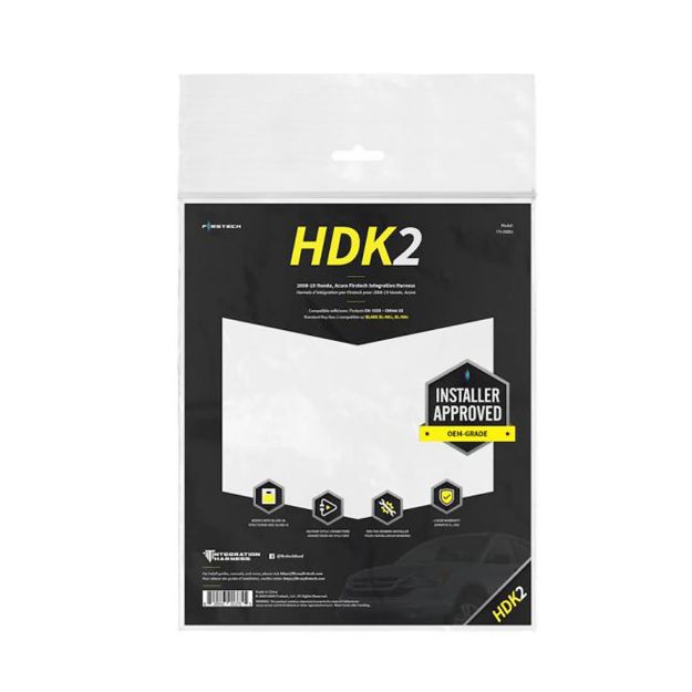 Picture of Compustar HDK2 installation T-Harness works with CM7XXX, & CM9XX