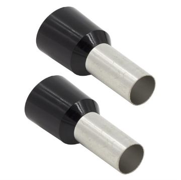 Picture of Install Bay Black 4 GA Ferrules - Package of 100
