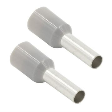 Picture of Install Bay Gray 14 GA Ferrules - Package of 100