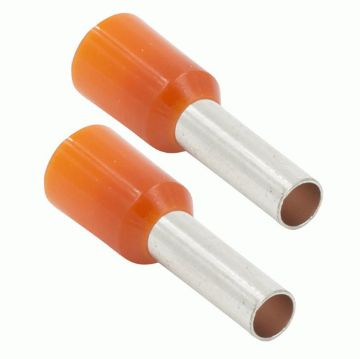 Picture of Install Bay Orange 12 GA Ferrules - Package of 100
