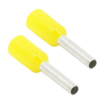 Picture of Install Bay Yellow 18 GA Ferrules - Package of 100