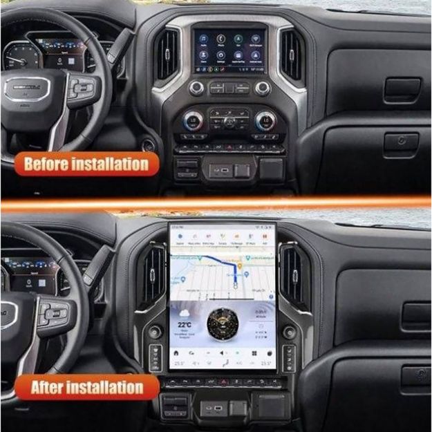 Picture of RDV 15.6" Screen Upgrade for 2019-2025 Chevrolet Silverado/GMC Sierra