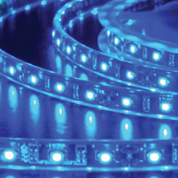 Picture of Heise 3M LED Strip Light - Blue 3528 Retail Pk