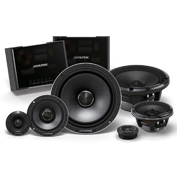 Picture of Alpine Status Series 6.5" 3-Way Slim-Fit Component System