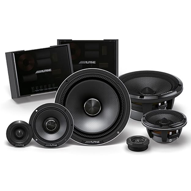 Picture of Alpine Status Series 6.5" 3-Way Slim-Fit Component System