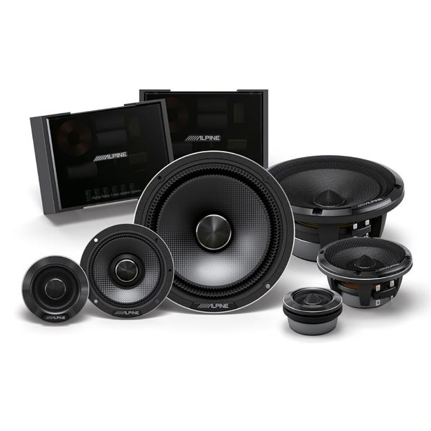 Picture of Alpine Status Series Hi-Res 6.5" 3-Way Component System