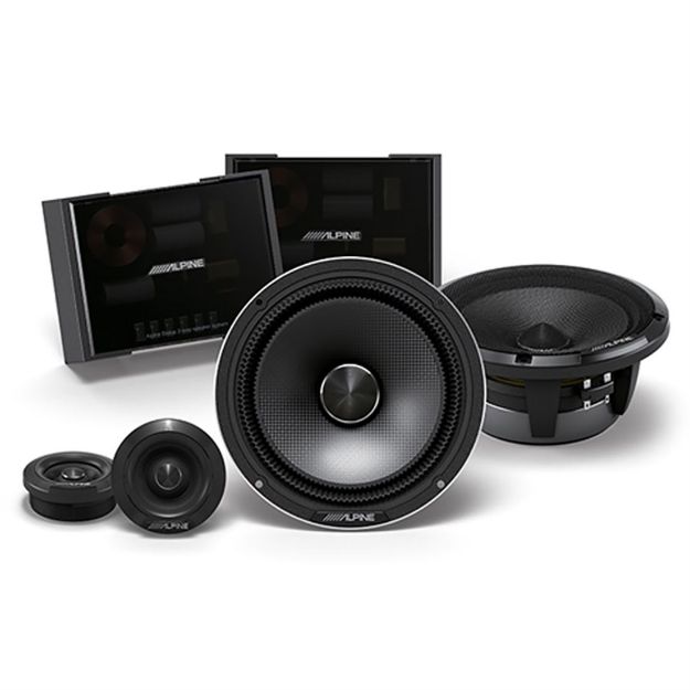Picture of Alpine Status Series 6-1/2" 2-Way Slim-Fit Component Speaker System