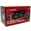 Picture of Heise RGB Accent Lights, 4pk Kit (black housing)