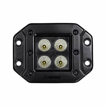Picture of Heise 3" Flush Mount 4 LED Cube Flood Light, Blackout Series
