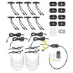 Picture of Heise Chasing Wide Angle Rock Light Kit - 8 Pack