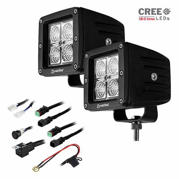 Picture of Heise 3"x3" 4-LED Cube Light Kit (2 pk)