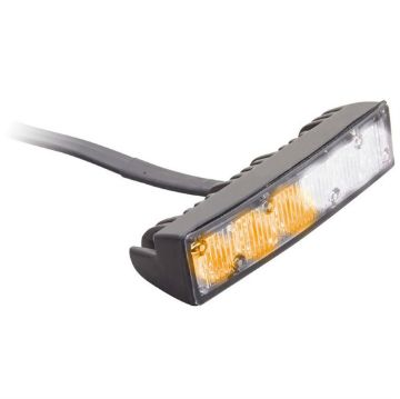 Picture of Heise White/Amber Grille Marker Lights - 4.1 Inch, 6 LED