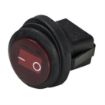 Picture of Heise Illuminated Red Round Rocker Switch, 5pk