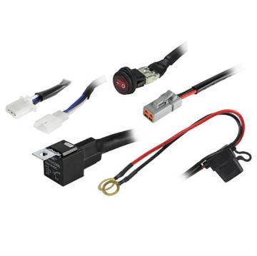 Picture of Heise Under 320W 1-Lamp LED Wiring Harnes and Switch Kit