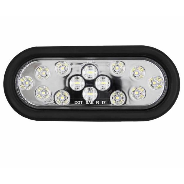 Picture of Heise Oval White Light with Grommet - 6 Inch, 14 LED