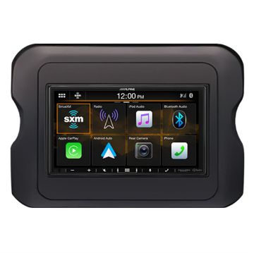 Picture of Alpine 7" Shallow Chassis Multimedia Receiver w/Powerstack Jeep Wrangler(2018-Up) Gladiator(2020-Up)