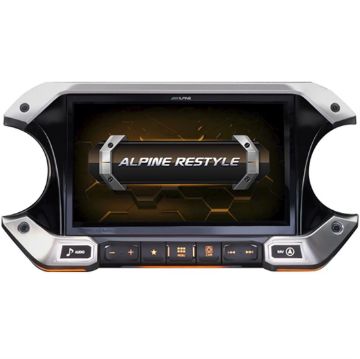 Picture of Alpine 9" Weather Resistance Restyle System for Jeep Wrangler JL & Gladiator JT
