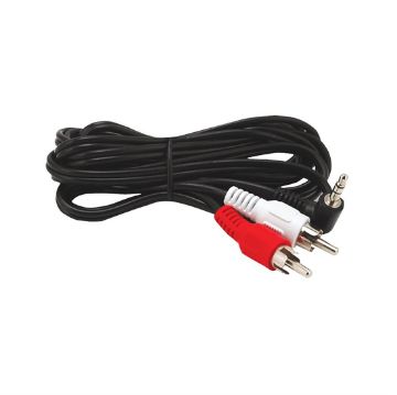 Picture of Install Bay 6' 3.5mm Male to RCA Aux Cable (10 pk)