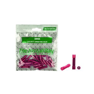 Picture of Install Bay 22-18 Nylon Butt Connector (retail pkg, 24 pk)