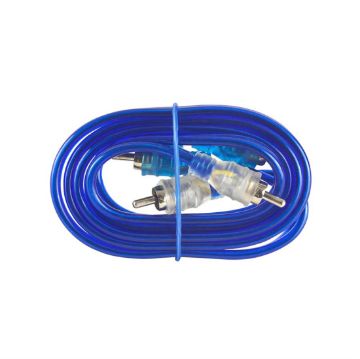 Picture of Install Bay 3' RCA Compact End Cable (clear/blue)