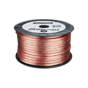 Picture of Install Bay 18 ga Speaker Wire 1,000' Spool (clear w/red stripe)
