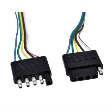 Picture of Install Bay 5 Way All Copper Trailer Wiring Plug - 5PK