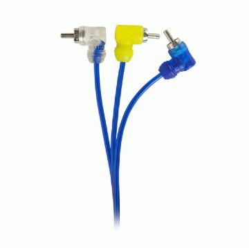 Picture of Install Bay 3' Clear Blue Audio Video Cable